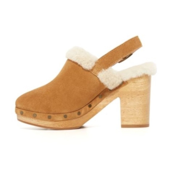 Madewell Shoes - Madewell Lesley Shearling slingback clog